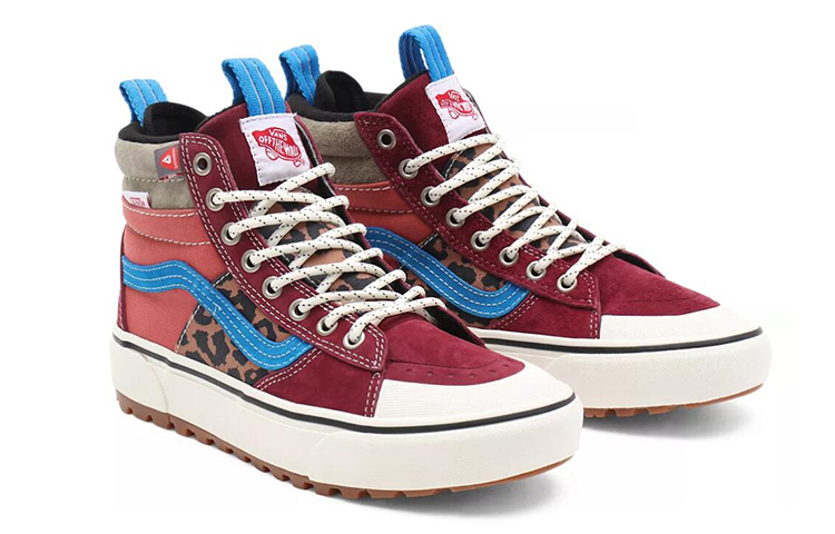 Vans Unisex SK8-Hi MTE-2 High-Heeled Sneakers Red 'Brown Orange' 圖 3