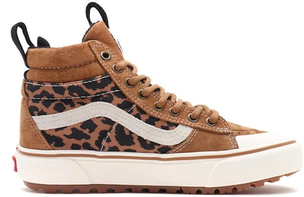 Vans Unisex SK8-Hi MTE-2 High-Top Sneakers Brown Leopard 'Brown Black White' VN0A5HZZA0A Order Vans Unisex SK8-Hi MTE-2 High-Top Sneakers Brown Leopard 'Brown Black White' VN0A5HZZA0A