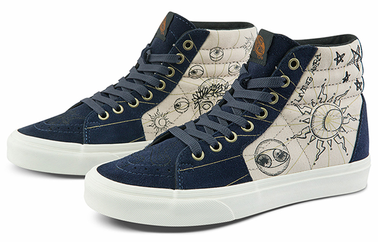 Order 반스 유니섹스 SK8-HI 스니커즈 블루 VN0A32QG4UA VN0A32QG4UA