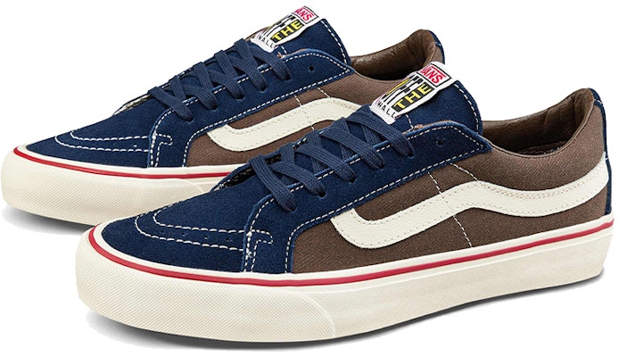 Vans Unisex SK8-Low Sneakers Blue/Brown VN0A4UWIA5Y Order Vans Unisex SK8-Low Sneakers Blue/Brown VN0A4UWIA5Y