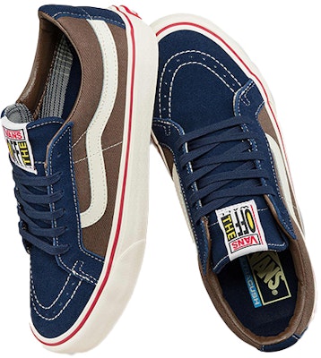 Vans Unisex SK8-Low Sneakers Blue/Brown VN0A4UWIA5Y Shop Vans Unisex SK8-Low Sneakers Blue/Brown VN0A4UWIA5Y