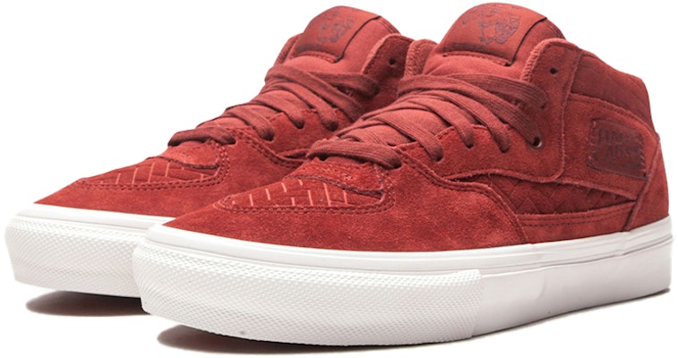 Vans ハーフキャブ ミッドトップ レッド (Unisex) VN0A5FCD6BF Order Vans ハーフキャブ ミッドトップ レッド (Unisex) VN0A5FCD6BF
