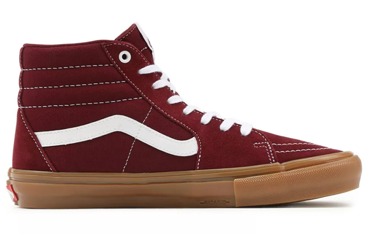 Order Vans SK8-HI レッド/ブラウン (ユニセックス) VN0A5FCCK10