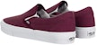Kasut Vans Unisex Tanpa Tali Deep-Wine Merah Wain VN0A4U38WVF