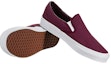 Shop Kasut Vans Unisex Tanpa Tali Deep-Wine Merah Wain VN0A4U38WVF