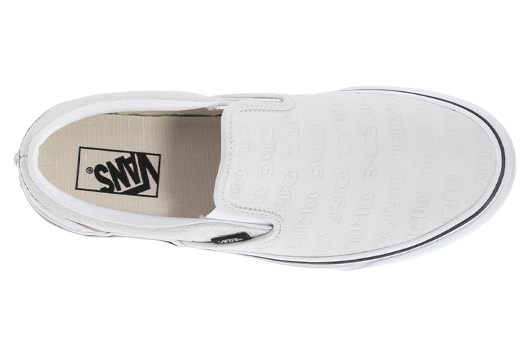 Vans Unisex slip-on Sneakers White 圖 3