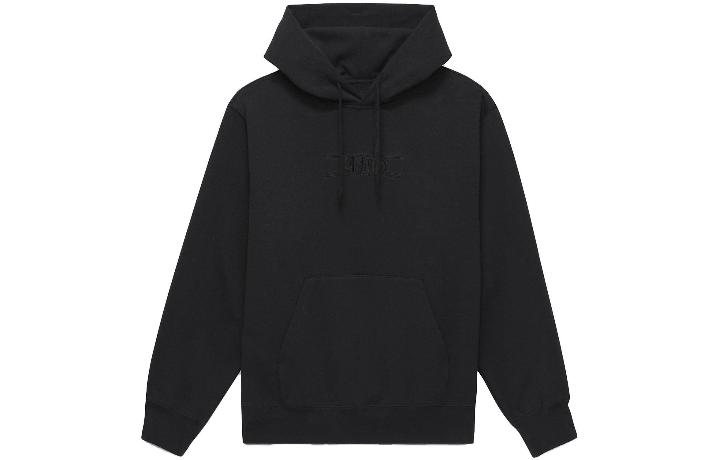 Vans Unisex Solid Color Black Pullover Hoodie VN000CB3BLK