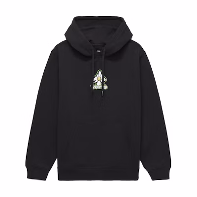 Vans Unisex Solid Color Hoodie Black VN0008HJBLK