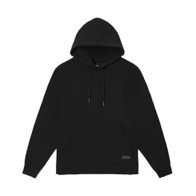 Vans Unisex Solid Color Pullover Hoodie Black VN000632BLK