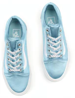 Shop Vans閃耀格子Old Skool平台 休閒板鞋 男女皆宜 藍
