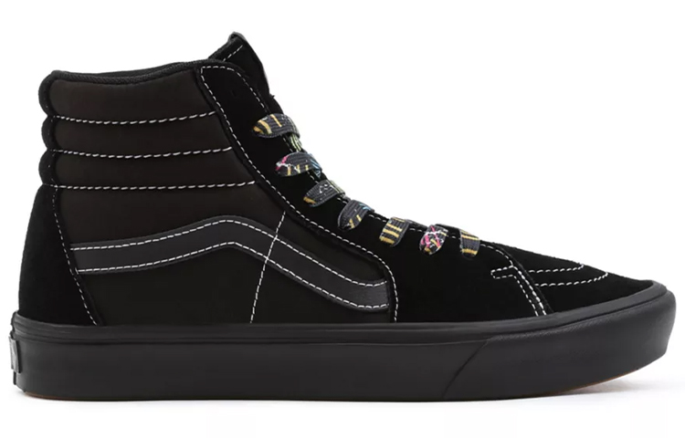 Vans Unisex Speed Lacer Comfycush Sk8-low High-Top Sneakers Black 圖 2