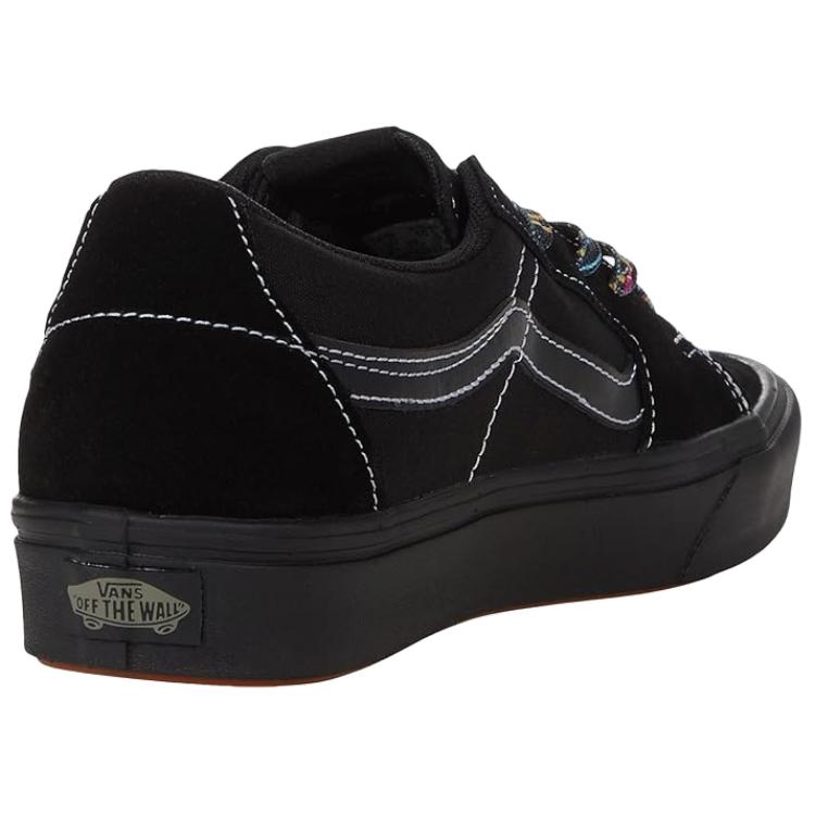 Shop Vans Unisex Speed Lacer Comfycush SK8-Low Sepatu Hitam VN0A4UVC9LC