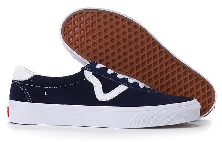 Shop 万斯男女运动鞋 深蓝色 VN0A4BU6163