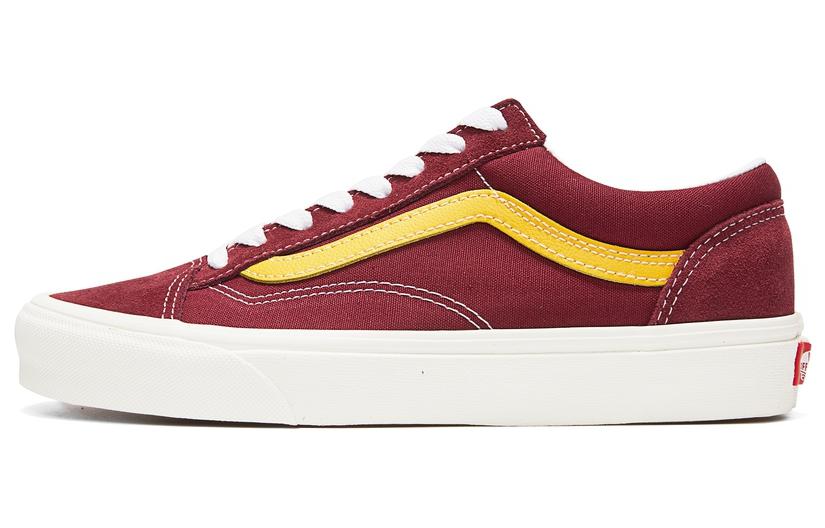 Vans Unisex Style 36 Sneakers Red Wine Red VN0A54F6677