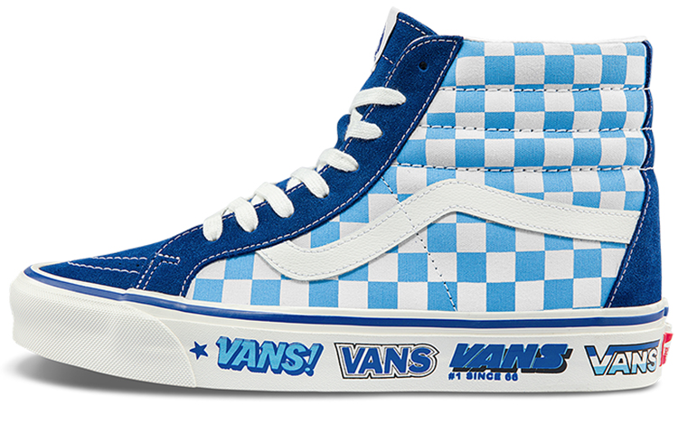 Vans Unisex Style 38 Sneakers Blue/White VN0A5KRIA5I