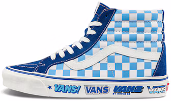 Vans Unisex Style 38 Sneakers Blue/White VN0A5KRIA5I Vans Unisex Style 38 Sneakers Blue/White VN0A5KRIA5I