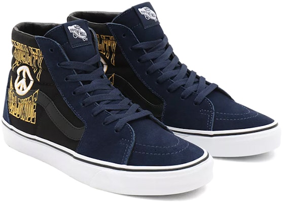Vans Unisex Take A Stand SK8-HI High-Top Sneakers Blue/Black VN0A32QG9YJ Lookbook Vans Unisex Take A Stand SK8-HI High-Top Sneakers Blue/Black VN0A32QG9YJ