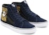 Vans Unisex Take A Stand SK8-HI Kasut Tinggi Biru/Hitam VN0A32QG9YJ