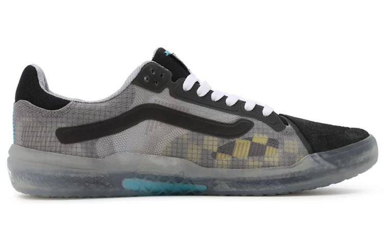 Order Vans Unisex Transparent Evdnt Ultimatewaffle Sneakers Nero/Grigio/Giallo VN0A5DY5B2K