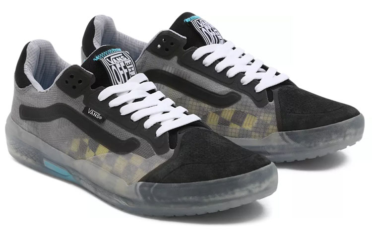 Lookbook Vans Unisex Transparent Evdnt Ultimatewaffle Sneakers Nero/Grigio/Giallo VN0A5DY5B2K