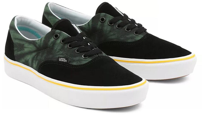 Vans 野外行旅 Comfycush Era 流行百搭 低筒休閒板鞋 通用款 黑綠拼色 Lookbook Vans 野外行旅 Comfycush Era 流行百搭 低筒休閒板鞋 通用款 黑綠拼色