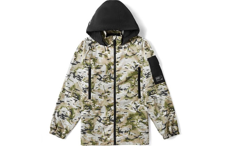 Vans Utility Windbreaker Jacket - Camo VN0A4MLMW09