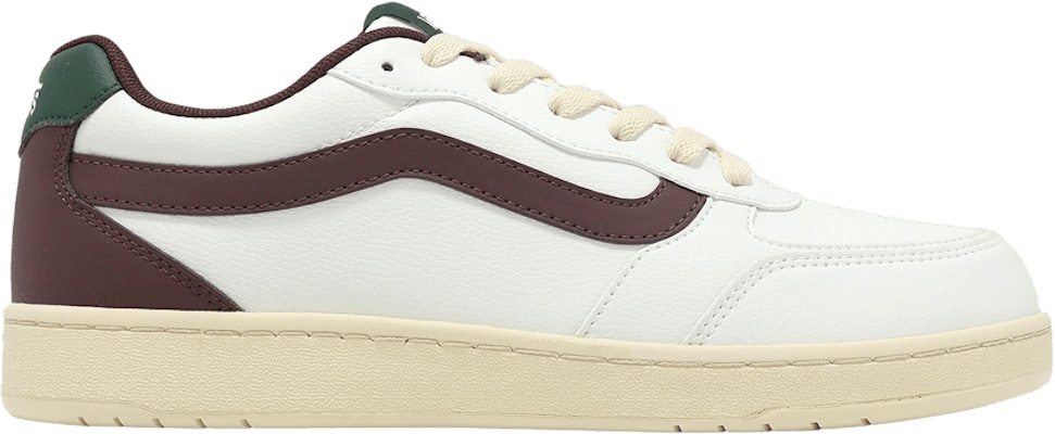 Vans V2740WR Bravo WR Whisper 'Whisper White Burgundy Green' 6724500002 Buy Vans V2740WR Bravo WR Whisper 'Whisper White Burgundy Green' 6724500002