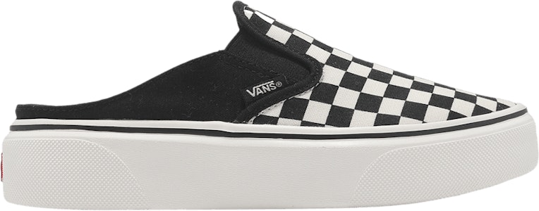 Vans V98 黑白棋盘格无后跟拖鞋 6741440002 Buy Vans V98 黑白棋盘格无后跟拖鞋 6741440002