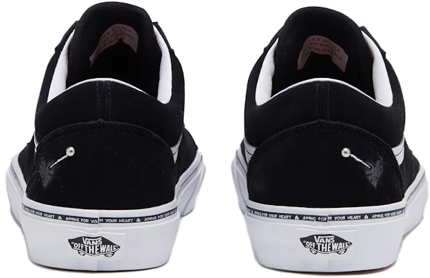 Vans 輕鬆舒適 防滑抗震耐磨 低筒 滑板鞋 男女共款 黑白 Shop Vans 輕鬆舒適 防滑抗震耐磨 低筒 滑板鞋 男女共款 黑白