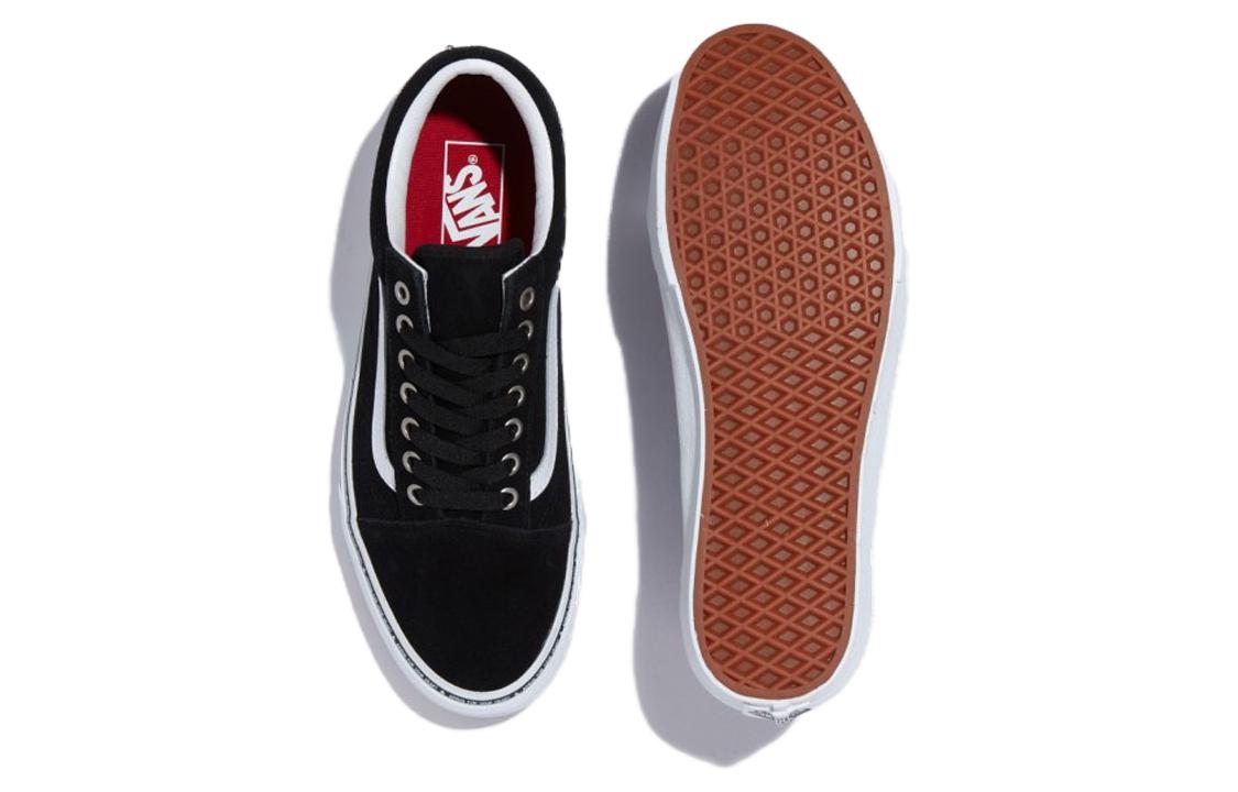 Purchase Vans 輕鬆舒適 防滑抗震耐磨 低筒 滑板鞋 男女共款 黑白