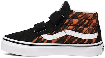 Vans Van Animal Checkerboard SK8-Mid Reissue V 'Black Orange' VN0A38HHXWG Vans Van Animal Checkerboard SK8-Mid Reissue V 'Black Orange' VN0A38HHXWG