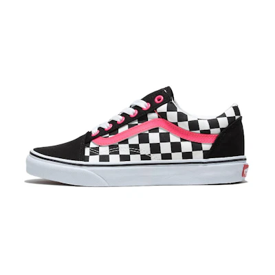 Vans Vans Old Skool Skateboarding Shoes 'Black White Pink'