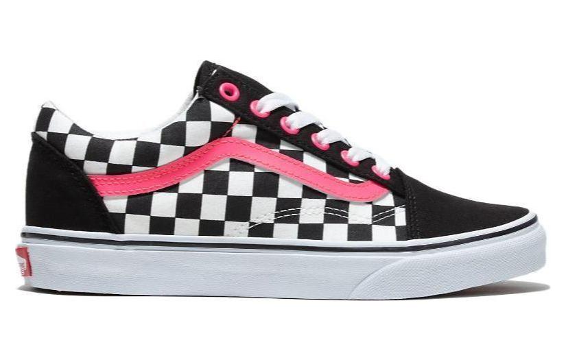 Vans Vans Old Skool Skateboarding Shoes 'Black White Pink' 圖 2