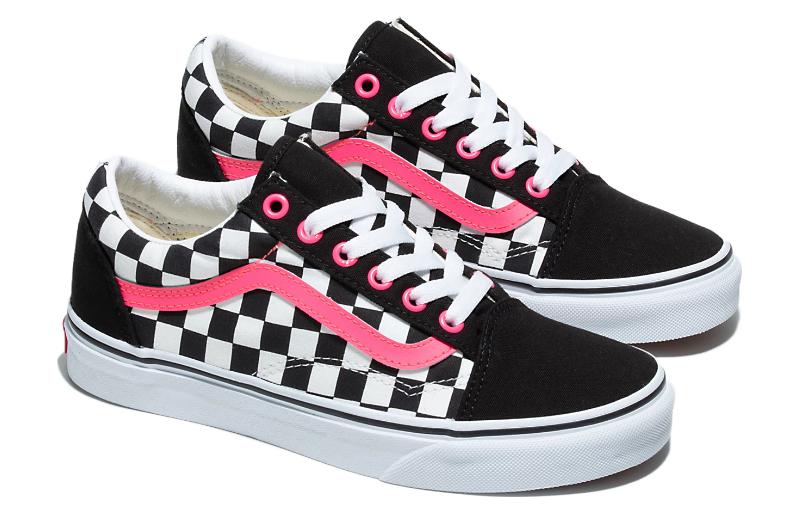 Vans Vans Old Skool Skateboarding Shoes 'Black White Pink' 圖 4