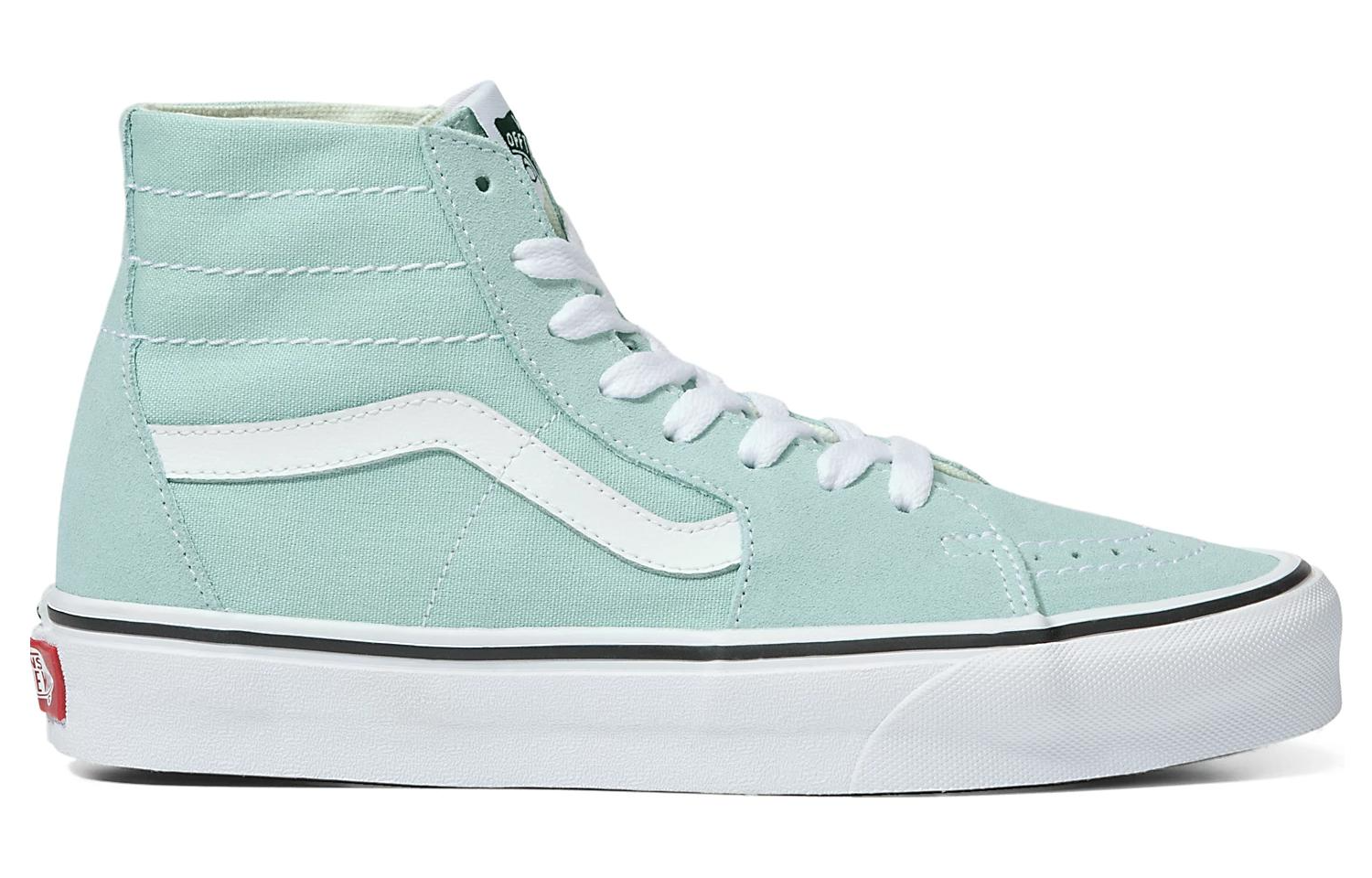Order Vans SK8 HI 舒適潮流 輕便耐磨防滑 高筒 滑板鞋 男女款 运河藍