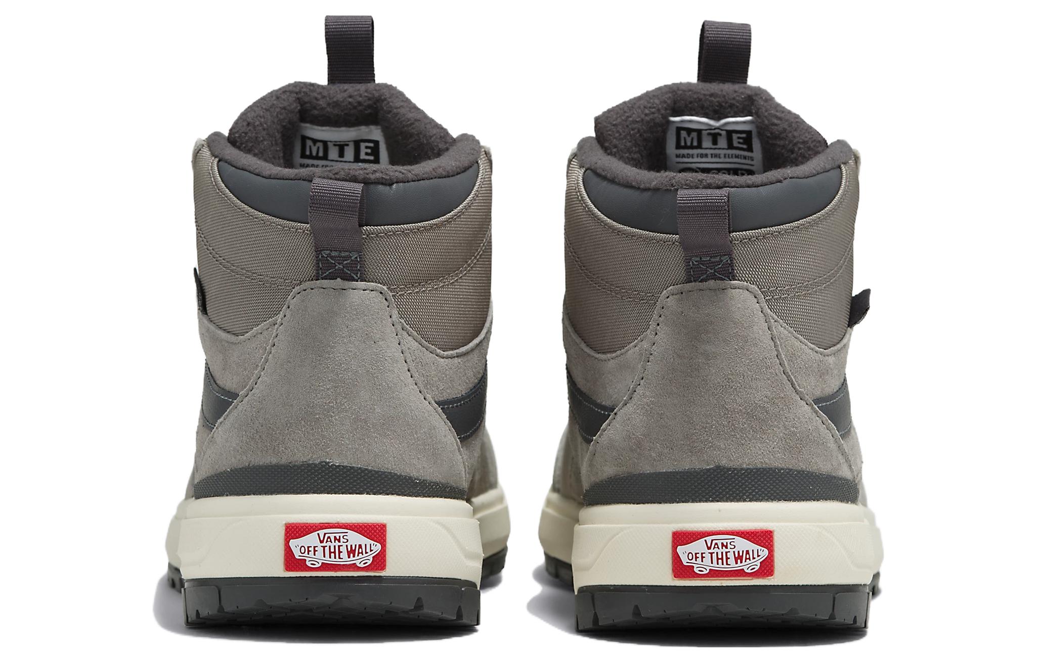 Lookbook Vans UltraRange 舒適百搭 防滑減震 高筒 滑板鞋 男女同款 灰色