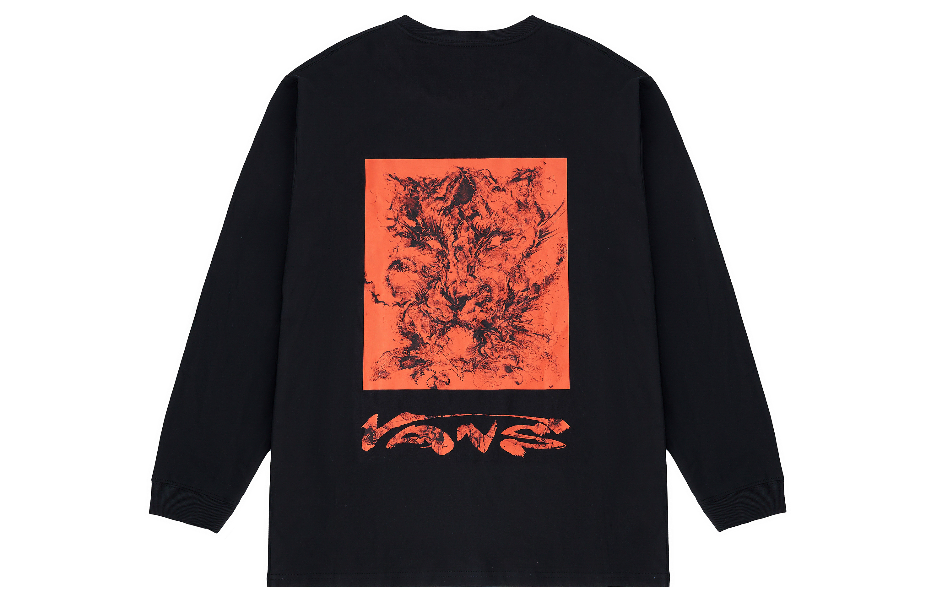 Vans Vans Year of the Tiger Printed Long-Sleeve Tee Black Unisex VN0A7YI1BLK