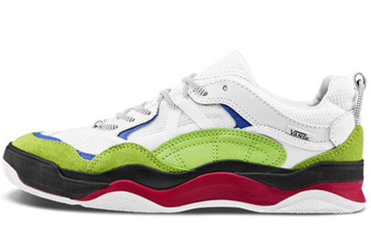 Vans Varix Wc Skate Sneakers White/Lime Green/Red VN0A3WLNT44