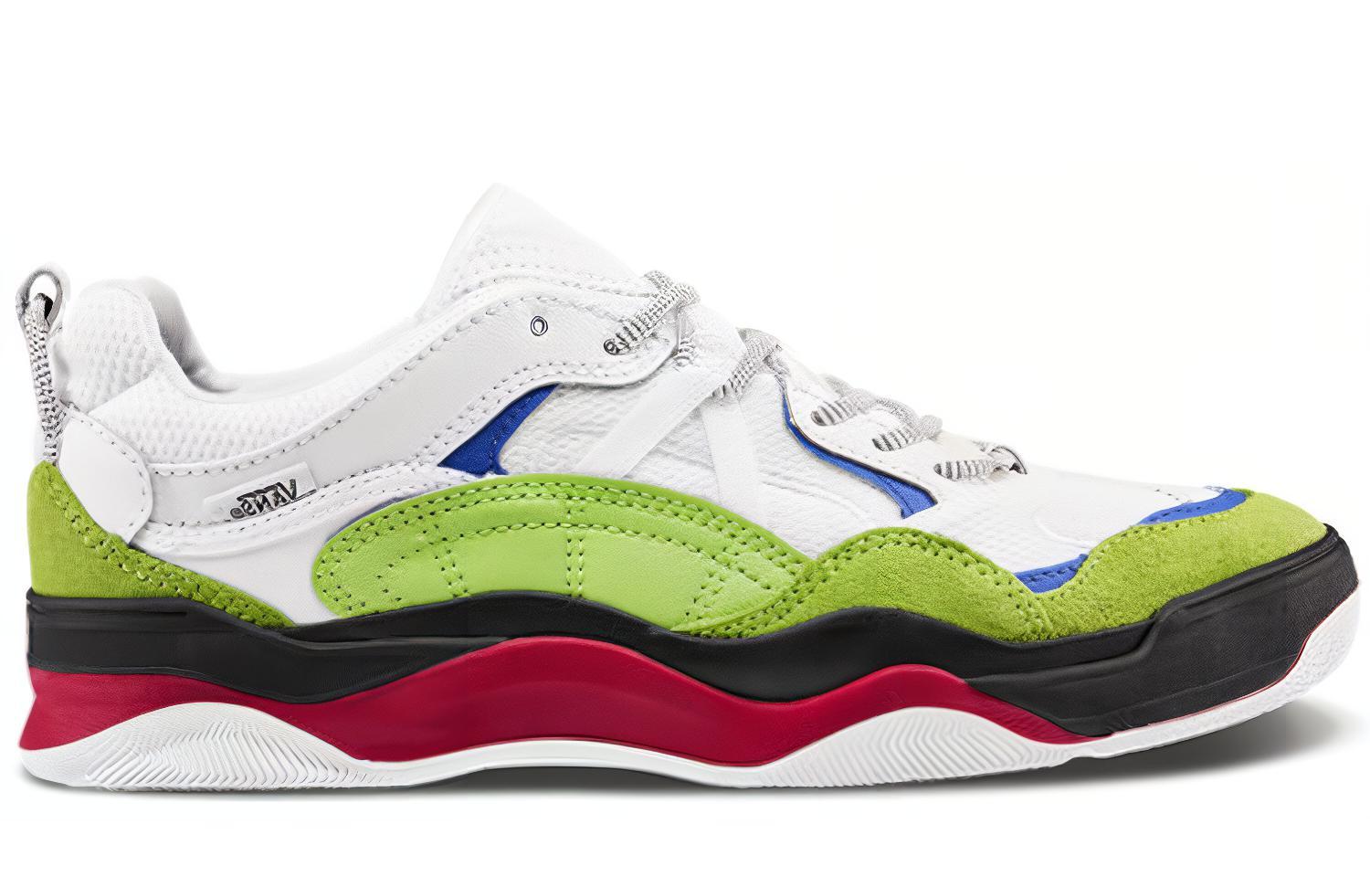 Order Vans Varix Wc Scarpe Skate Bianche/Verde Lime/Rosse VN0A3WLNT44