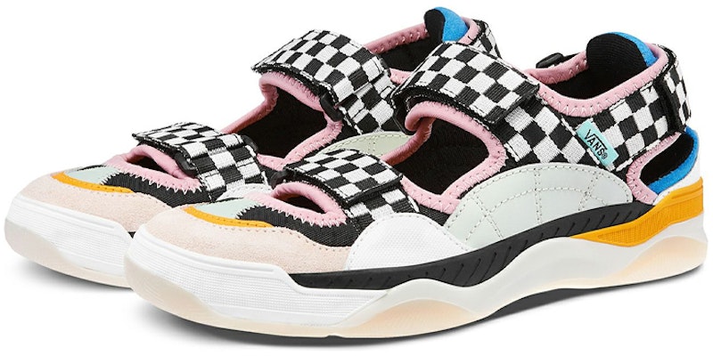 Vans Varix WC Tri-Lock Checkerboard Multi-Color 'Blue Yellow White' VN0A4U1NXWA Order Vans Varix WC Tri-Lock Checkerboard Multi-Color 'Blue Yellow White' VN0A4U1NXWA