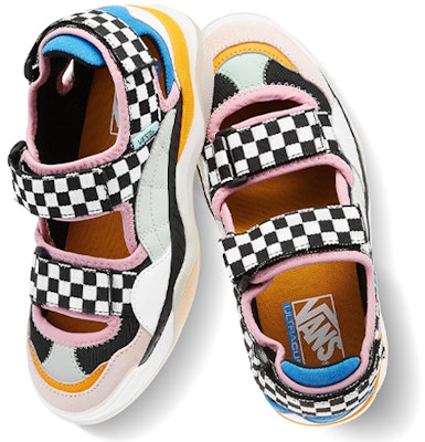 Vans Varix WC Tri-Lock Checkerboard Multi-Color 'Blue Yellow White' VN0A4U1NXWA Shop Vans Varix WC Tri-Lock Checkerboard Multi-Color 'Blue Yellow White' VN0A4U1NXWA