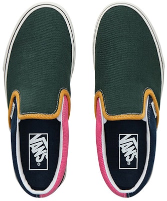 Vans Varsity Slip-on Klasik Hijau/Hitam VN0A4BV3V9H Lookbook Vans Varsity Slip-on Klasik Hijau/Hitam VN0A4BV3V9H
