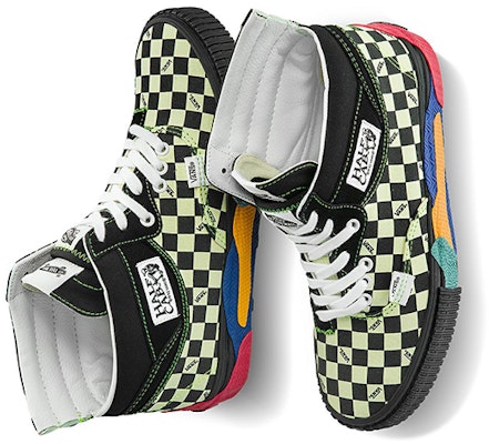 Vans Vault Cap Mash Hi LX Checkerboard Multi VN0A4UWP2RU Lookbook Vans Vault Cap Mash Hi LX Checkerboard Multi VN0A4UWP2RU