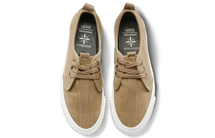 Lookbook Vans Vault Derby Lug LX x Aka Hayashi Coklat 'Cement' VN0A45K9VTU