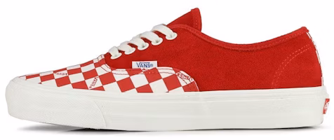 Vans Vault OG Authentic LX 'Red White' VN0A45JJVQC1 Vans Vault OG Authentic LX 'Red White' VN0A45JJVQC1
