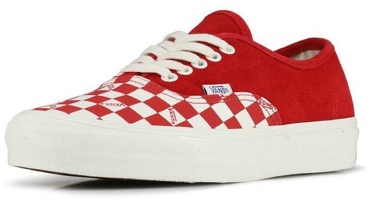 Vans Vault OG Authentic LX 'Rojo Blanco' VN0A45JJVQC1 Order Vans Vault OG Authentic LX 'Rojo Blanco' VN0A45JJVQC1