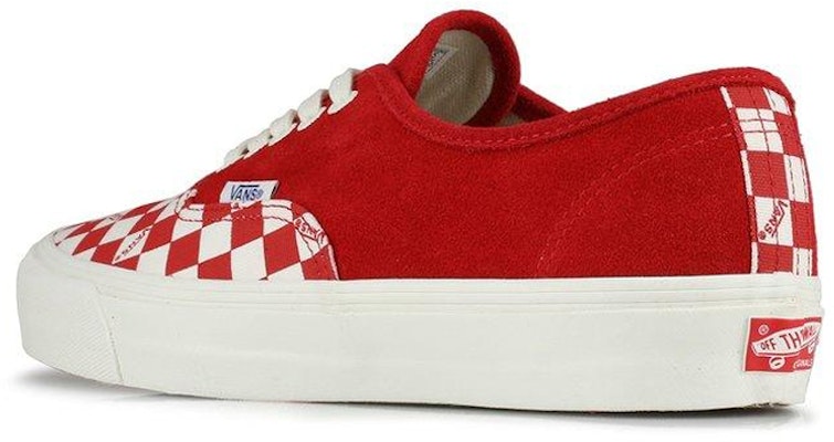 Vans Vault OG Authentic LX 'Rojo Blanco' VN0A45JJVQC1 Shop Vans Vault OG Authentic LX 'Rojo Blanco' VN0A45JJVQC1