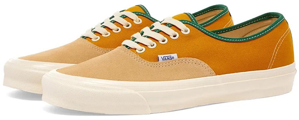 Vans Vault OG Authentic LX 'Kuning Hijau Coklat' VN0A4BV91XX Order Vans Vault OG Authentic LX 'Kuning Hijau Coklat' VN0A4BV91XX