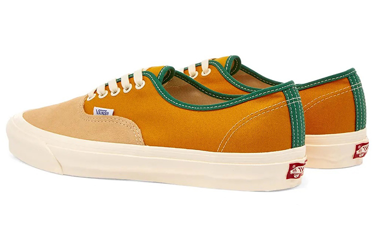 Lookbook Vans Vault OG Authentic LX '黄绿棕' VN0A4BV91XX