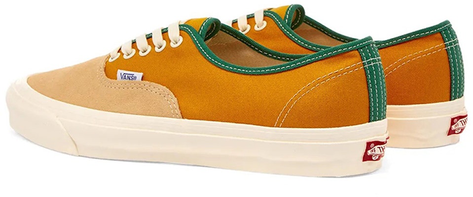 Vans Vault OG Authentic LX 'Kuning Hijau Coklat' VN0A4BV91XX Lookbook Vans Vault OG Authentic LX 'Kuning Hijau Coklat' VN0A4BV91XX